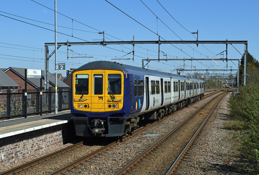 319385 Roby 22/04/21 Roby Northern Trains Class 319 31938… Flickr