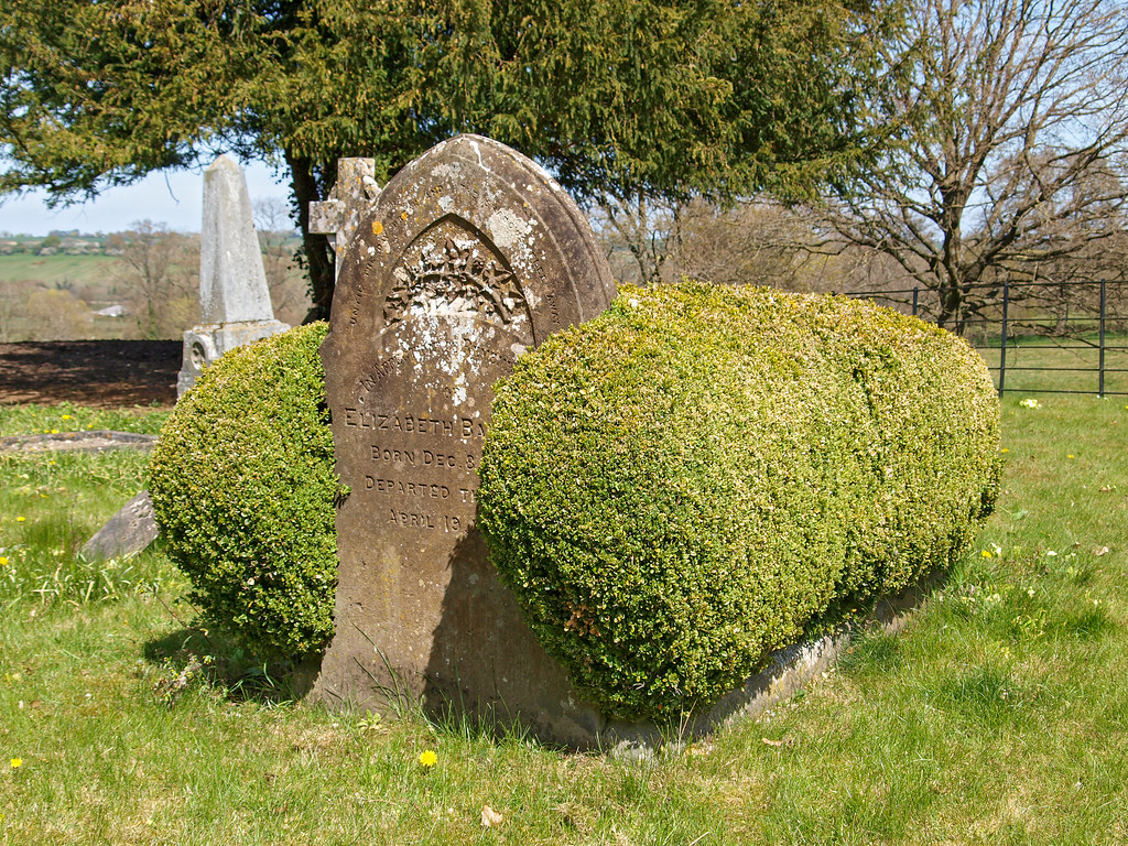 Boxed in. The grave of Elizabeth Bardolph, d 1898 in the c… Flickr