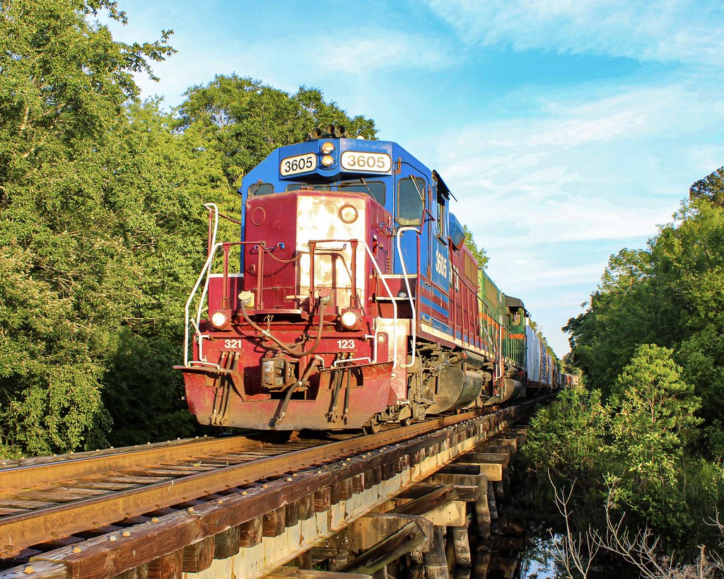 & Florida Railway train 89 crosses the Ochlocknee … Flickr