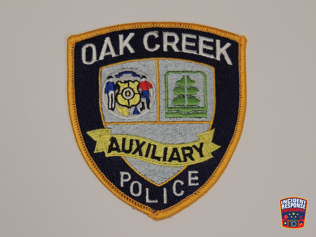 Oak Creek Auxiliary Police Patch Oak Creek Auxiliary Polic… Flickr