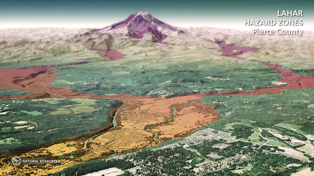 27 Lahar Hazard Zones—Pierce County 169 ratio, 7200x4050 … Flickr