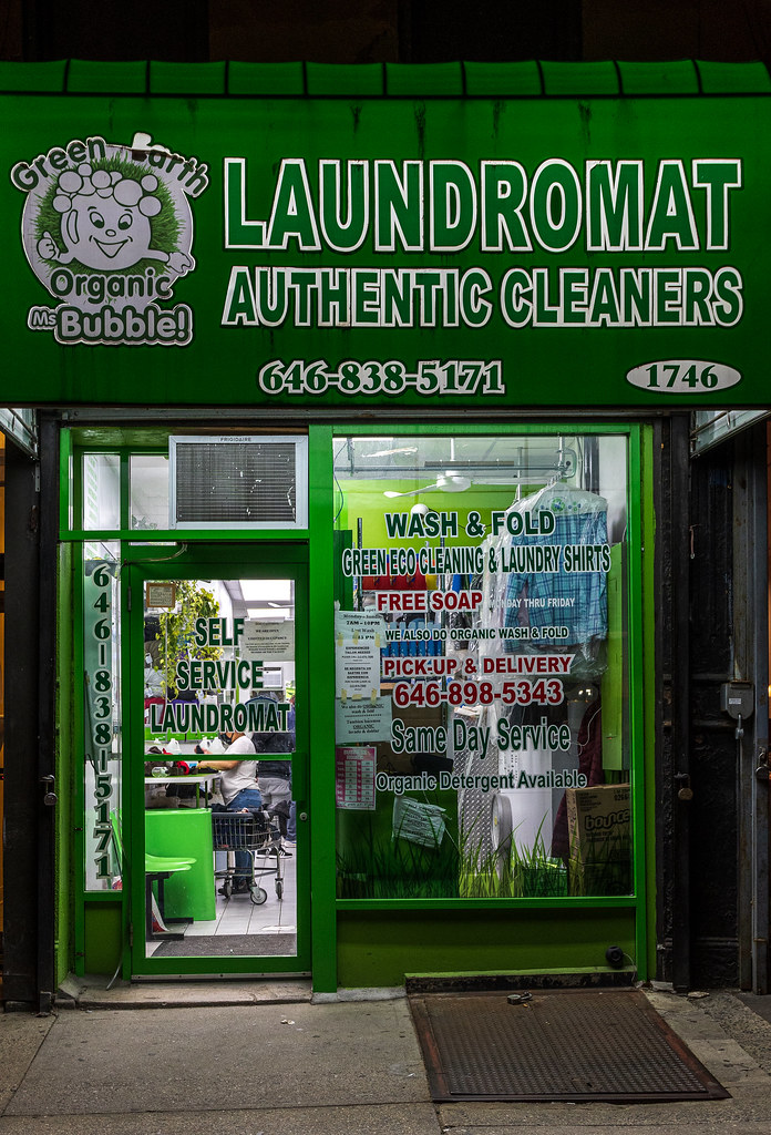 Green Earth Laundromat All Night Laundromat in New York Ci… Flickr