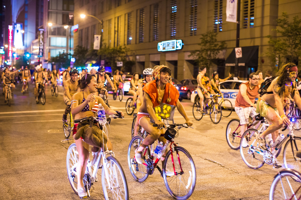 World Naked Bike Ride Chicago | Thomas Hawk | Flickr