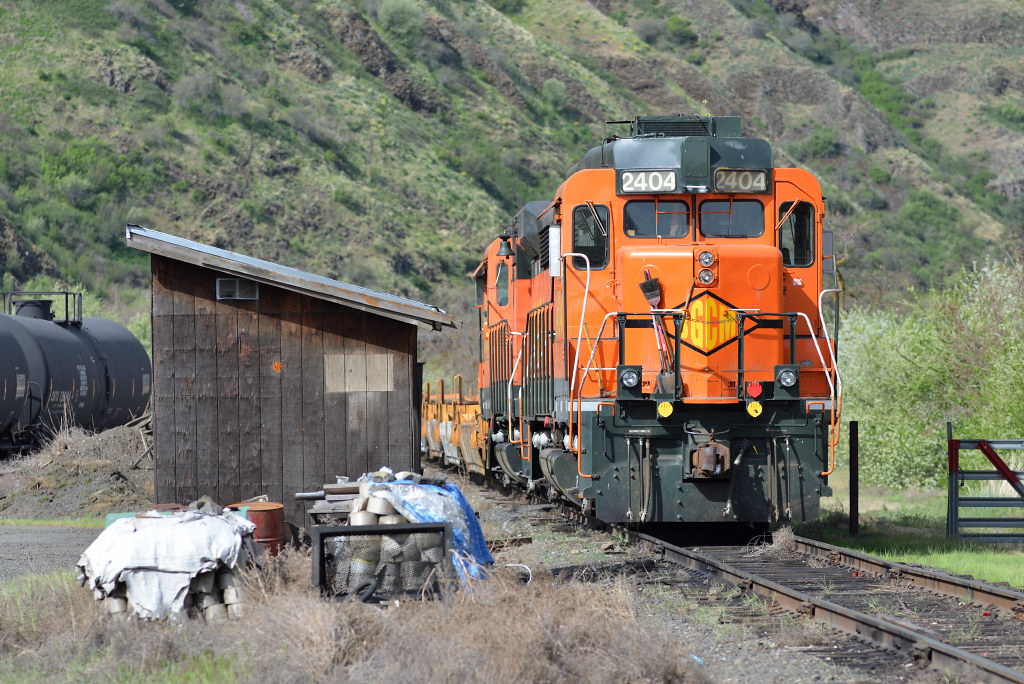 North Lapwai, ID Bountiful Grain and Craig Mountain GP30s … Flickr