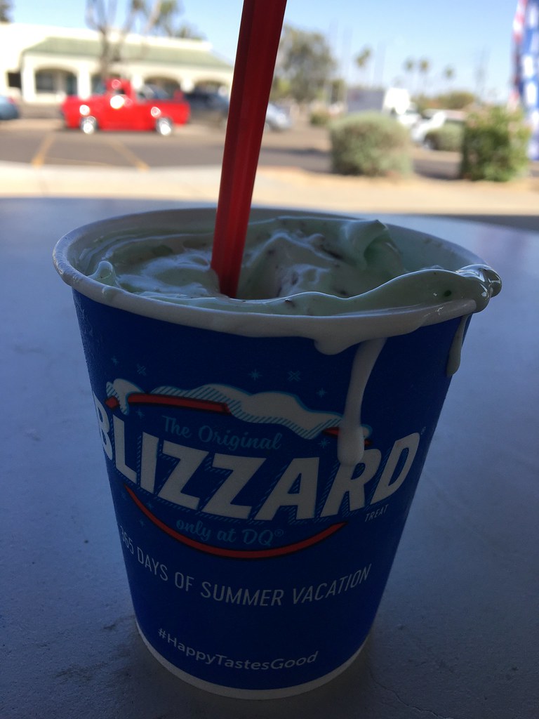 Girl Scout Thin Mint Blizzard Melting fast Carla Putnam Flickr