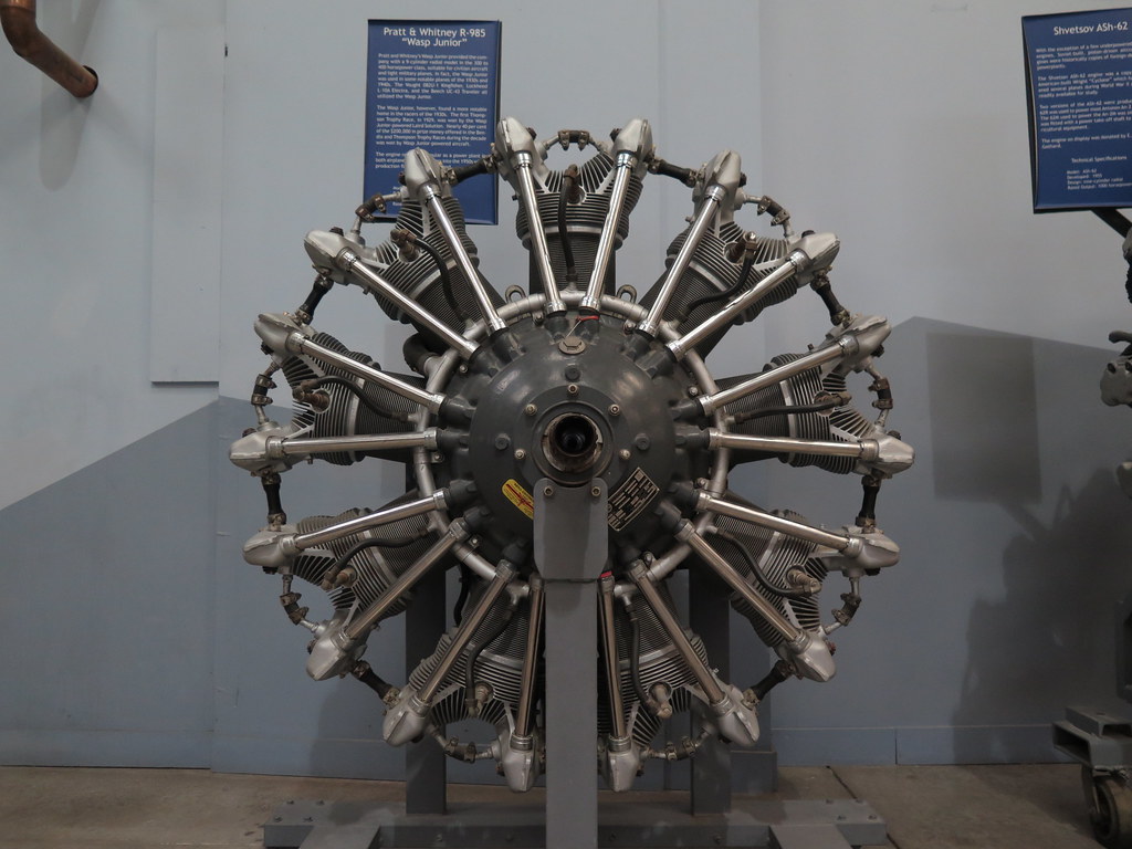 Pratt & Whitney R-985 "Wasp Junior" Radial Engine | Pima Air… | Flickr