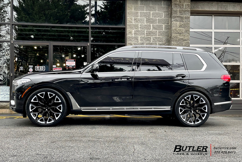 BMW X7 with 24in Vossen HF2 Wheels and Nitto NT420V Tires a photo on