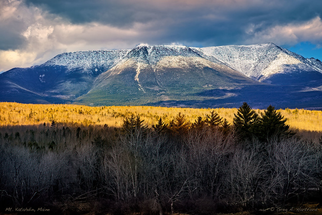 Mt. Katahdin, Maine This shows Mount Katahdin in Northern … Flickr