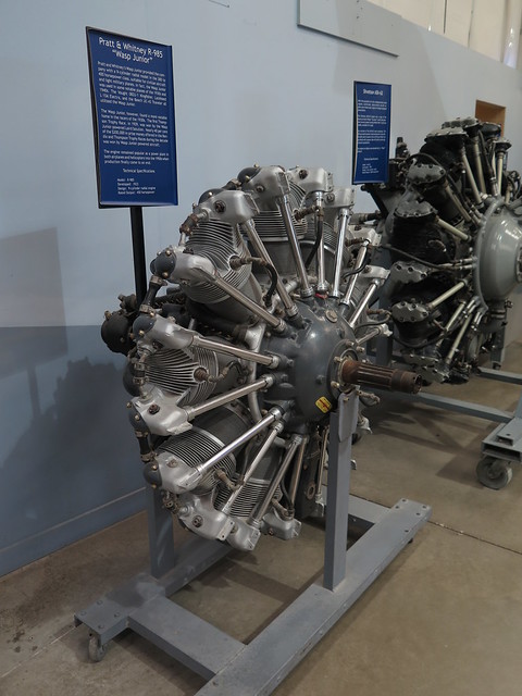 Pratt & Whitney R-985 "Wasp Junior" Radial Engine - a photo on Flickriver