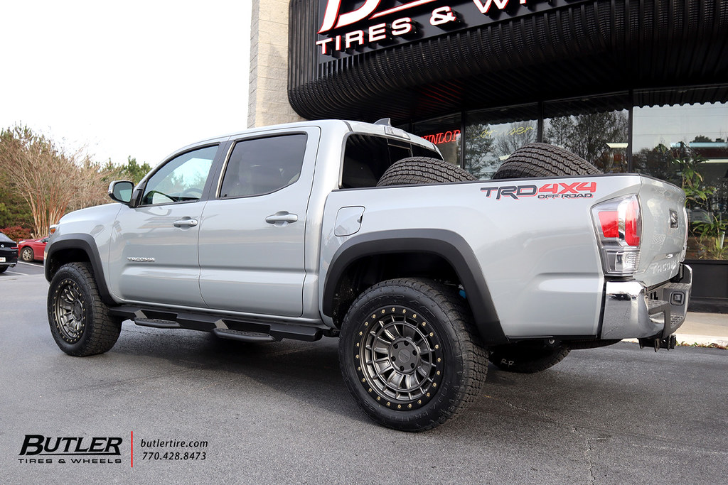 Toyota with 20in Black Rhino Dalton Wheels and Nitto Terra