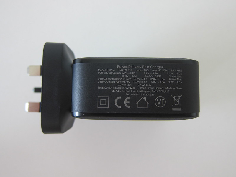 Ugreen 65W GaN Triple USBC Plus USBA Charger « Blog