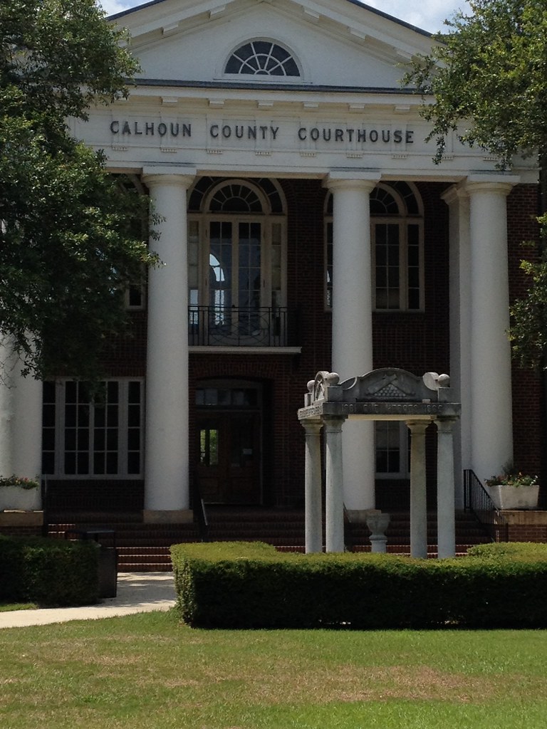 Calhoun County Courthouse Entryway in St. Mathews, South C… Flickr