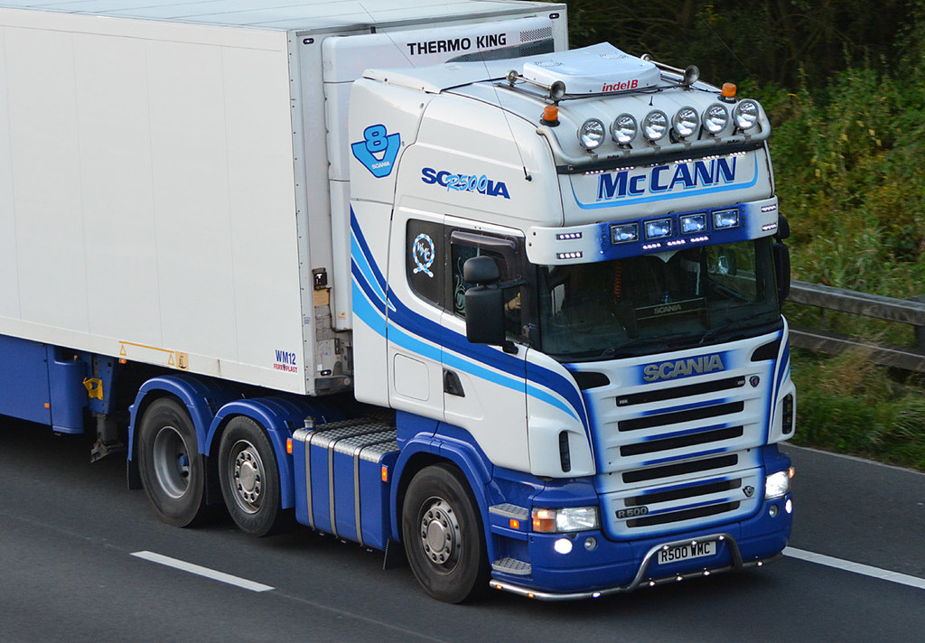 McCann R500WMC M6 Gretna 10/09/2020 Harry's On The Road Truck