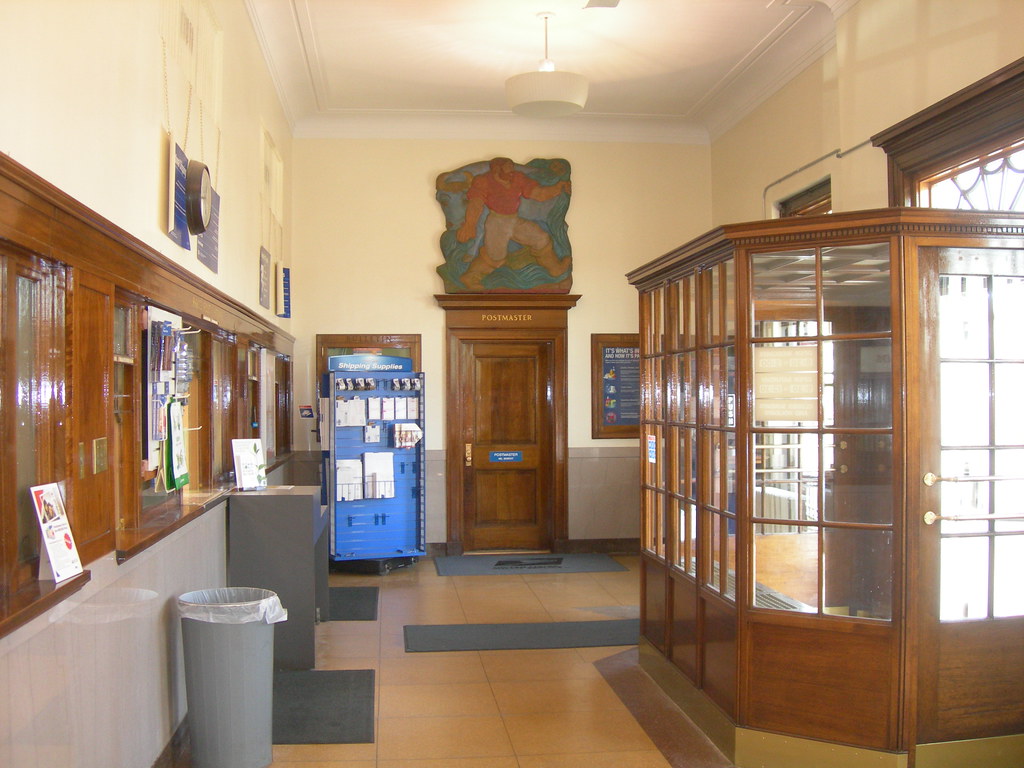 Iron River Michigan Post Office Relief a photo on Flickriver