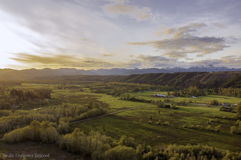 Skokomish Valley Evening Skokomish Valley, WA. Flickr