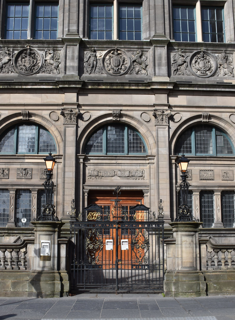 Edinburgh city's central public library The central librar… Flickr