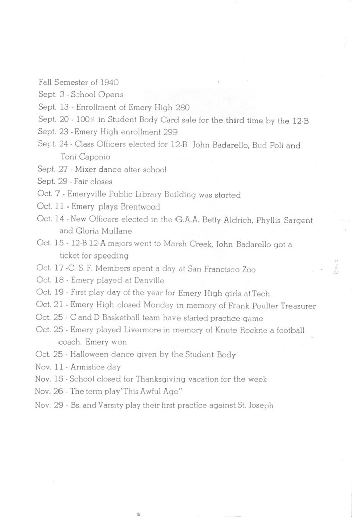 19401941 Emery High School Emeryville, California, Emery… Flickr