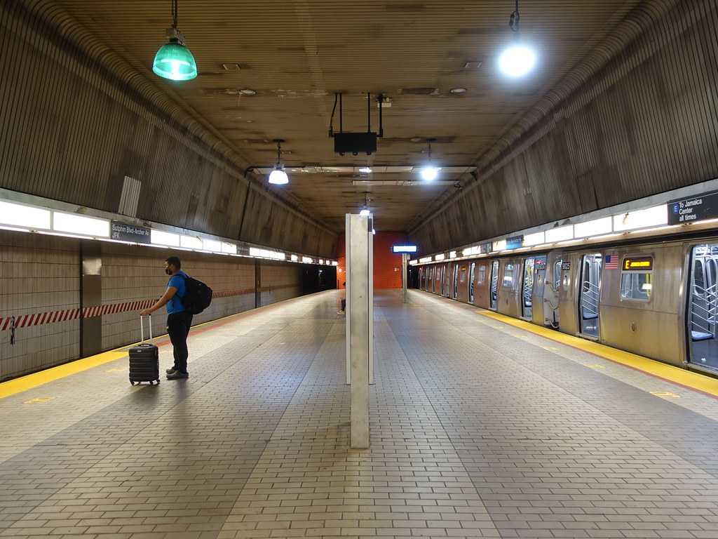 202105007 New York City subway station 'Sutphin BoulevardArcher Avenue