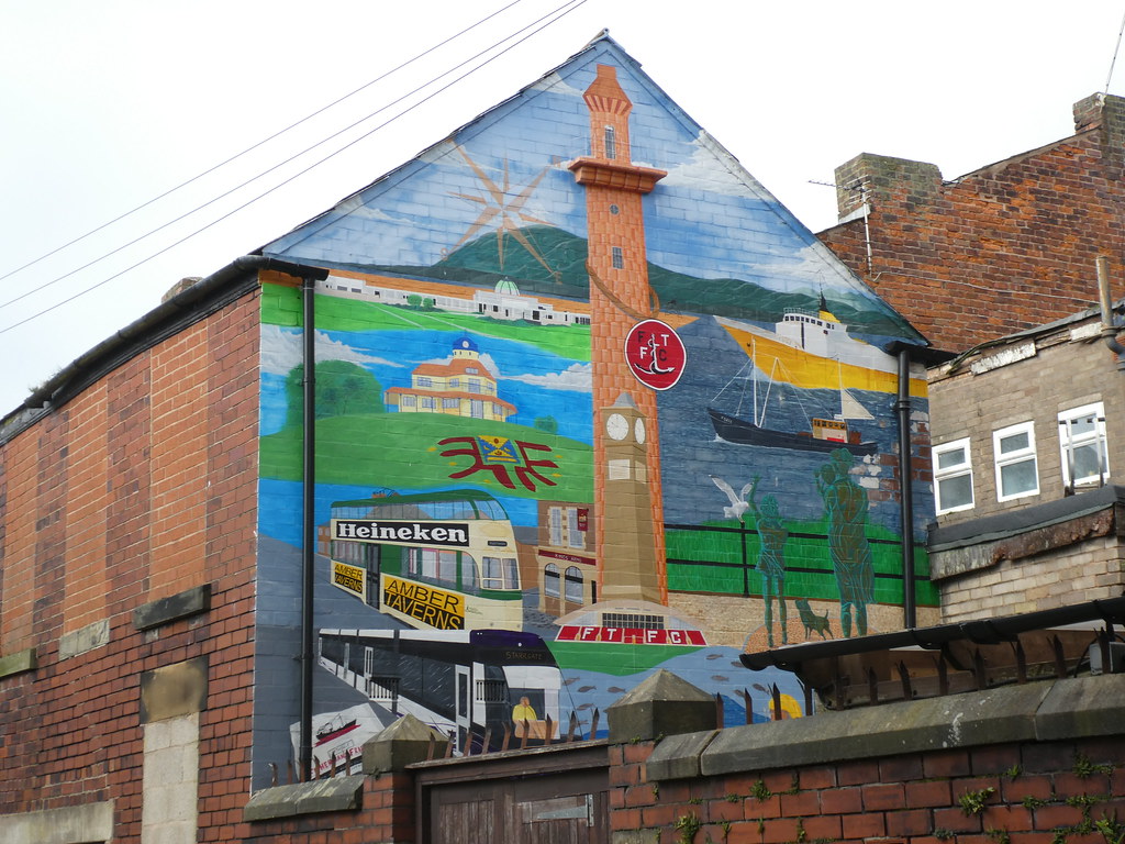 Wall Art Fleetwood, Corn Mill Lane [Transport] 210401 Flickr