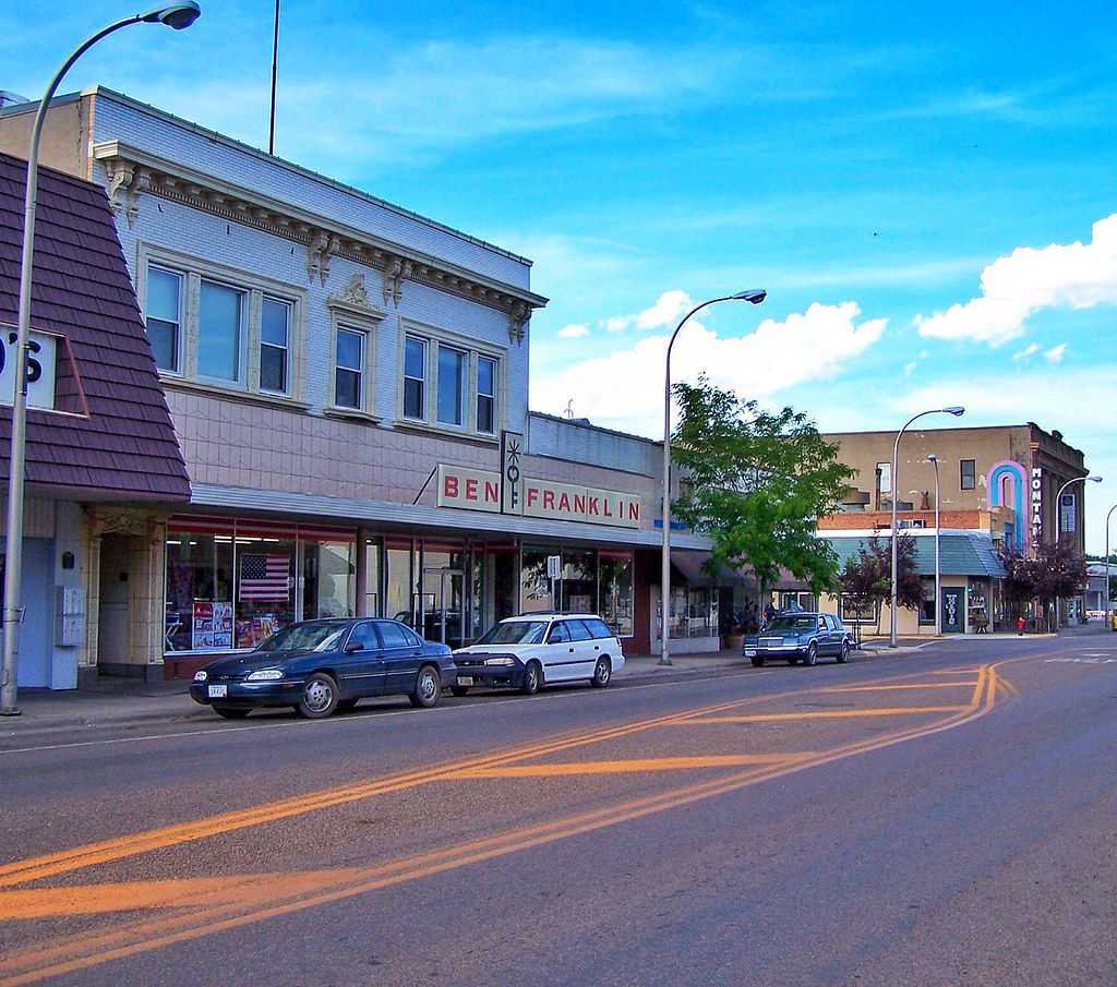 Mile City Montana Main Street Downtown Historic Flickr