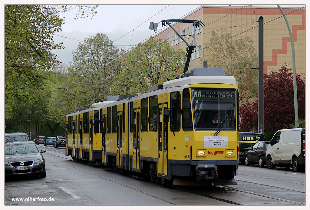 Tram Berlin 202119 TatraAbschied in Berlin Am 07. Mai … Flickr