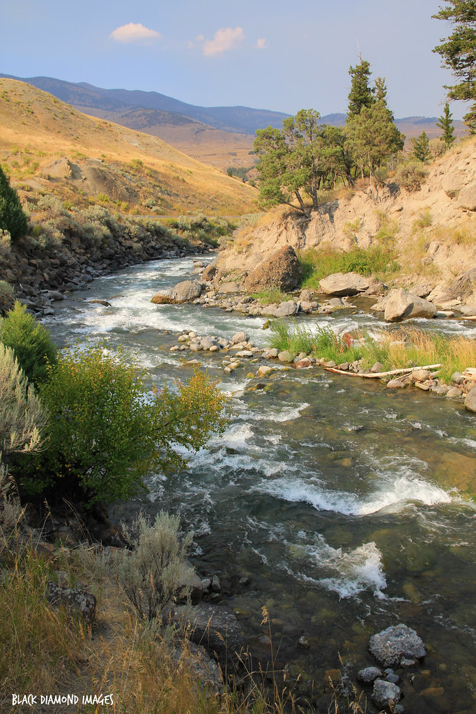 Gardner River, Near Gardiner, Montana, USA © All Rights Re… Flickr