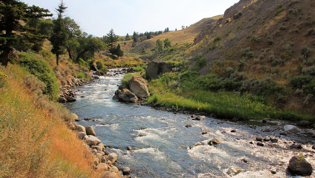 Gardner River, Near Gardiner, Montana, USA © All Rights Re… Flickr