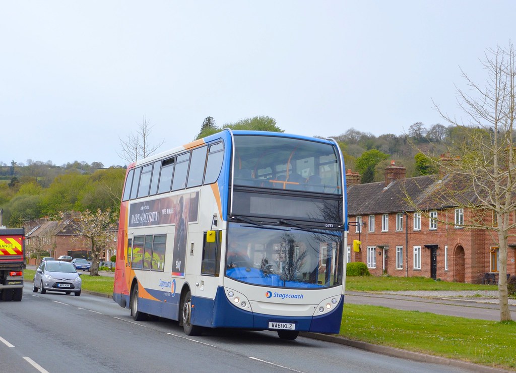 Stagecoach 15793 (WA61 KLZ) Seen on Exeter Road, Tiverton … Flickr