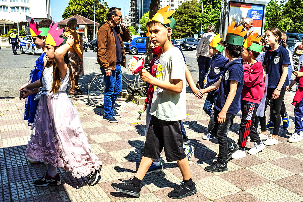 Kids celebrating Flowers Day 2021Shkoder Linh Dinh Flickr