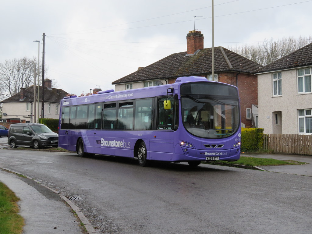 First Leicester The Braunstone Bus 69438 no. WX59 BYP Daniel Mullins Flickr