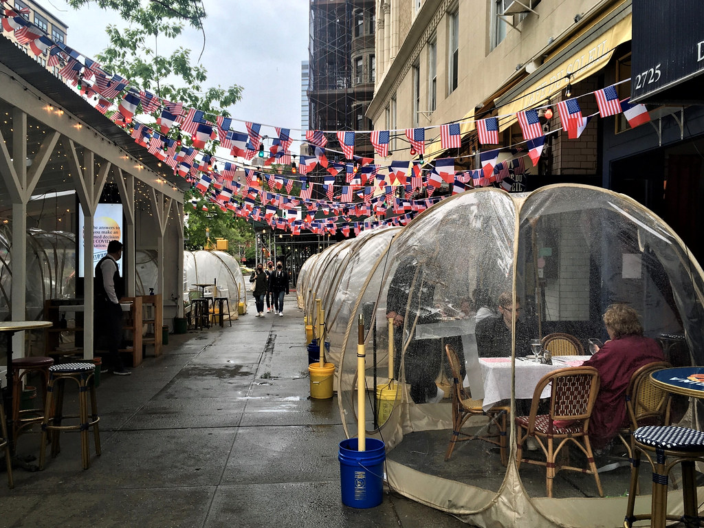 Outdoor Dining on West 105th Street On the Upper West Side… Flickr