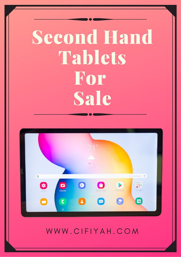 Why buy second hand tablets from a classified site? Flickr