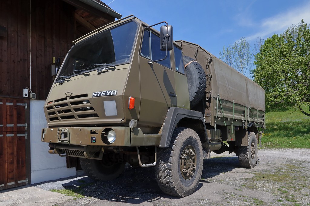 Rheineck STEYR Truck a photo on Flickriver
