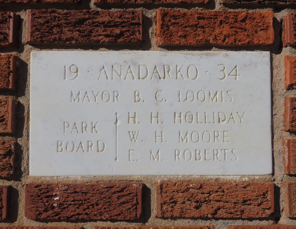Randlett Park East Entrance (Anadarko, Oklahoma) Establish… Flickr