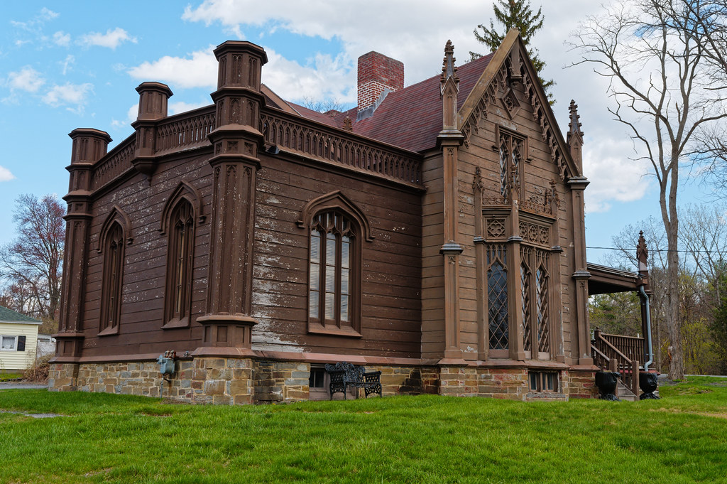 Schoolcraft House Ornate Gothic Revival home built in the … Flickr