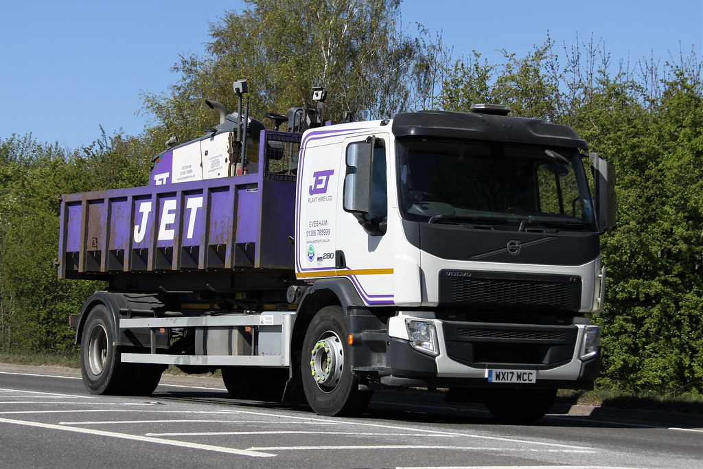 WX17WCC Jet Plant Hire Volvo FE 280 A46 Evesham 2242021 Michael