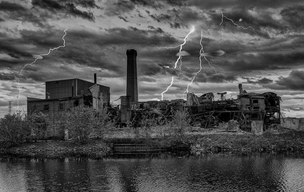 paper mill Menasha WI deBruycker Photography Flickr