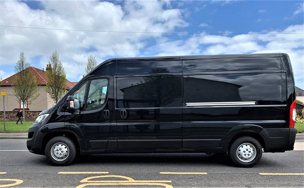 Black Van. Sea Road. Methil. Fife. Scotland. Terry Gilley Flickr