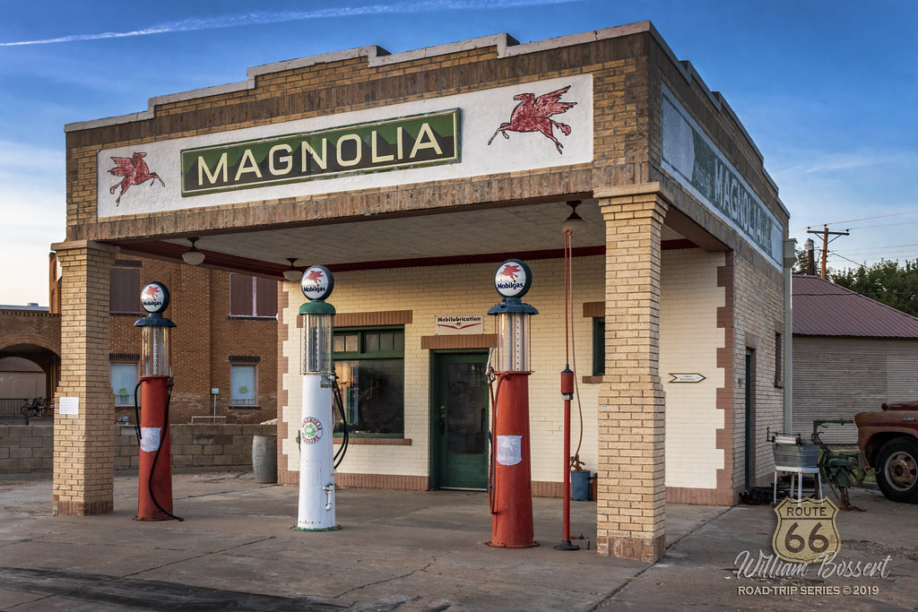 Shamrock Texas Magnolia Gas station Shamrock Texas Magnoli… Flickr