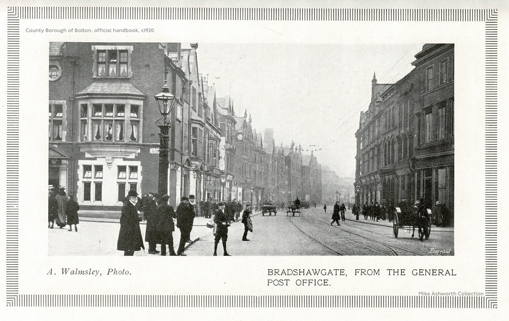 The Official Handbook to Bolton, c1920 Bradshawgate from… Flickr