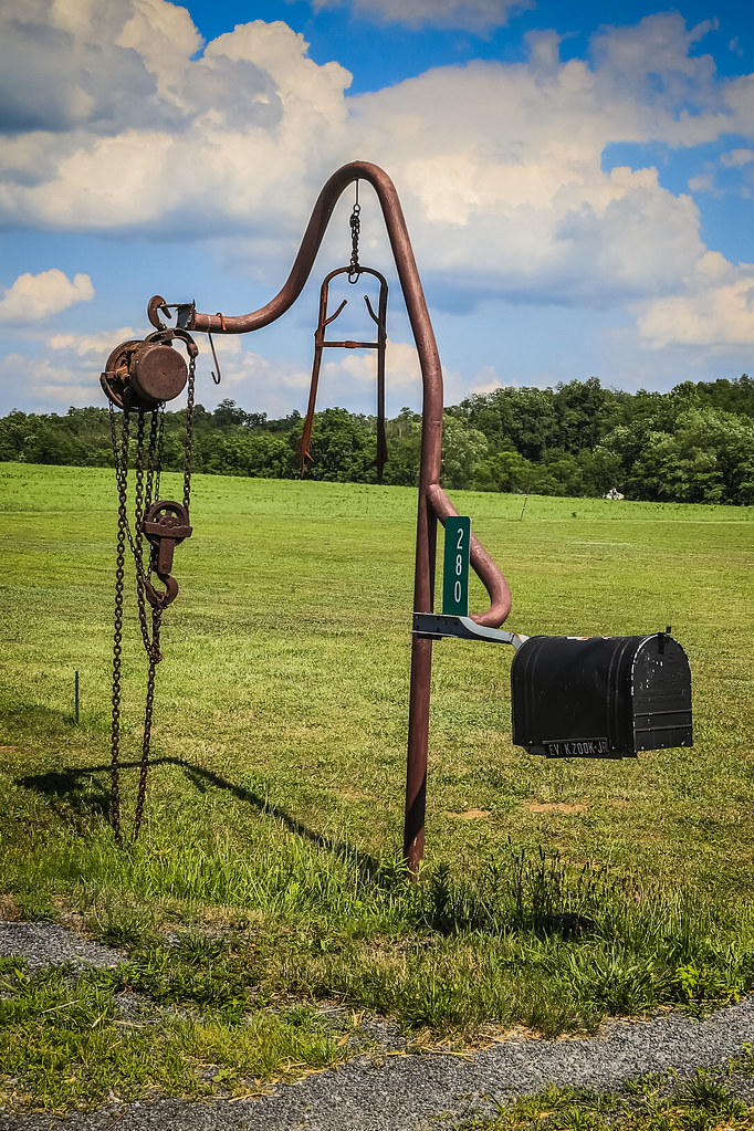 Multi Purpose Mailbox Seen near Loysville, Pennsylvania. F… Flickr