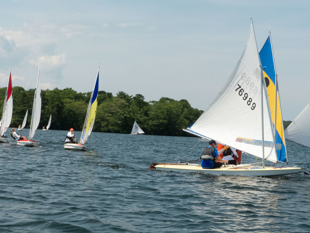 P1090290 Wequaquet Lake Yacht Club 2020 Sunfish Regatta Geoff