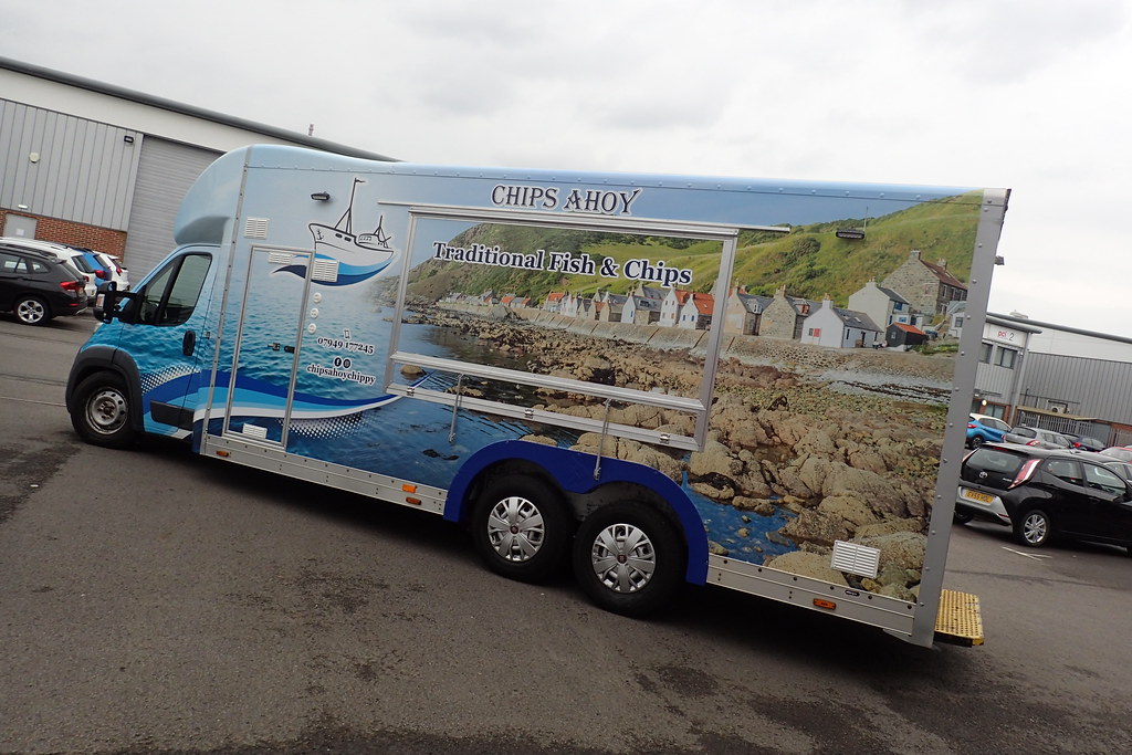 Chips Ahoy Mobile Chip Van Full Vehicle Wrap in Arlon medi… Flickr