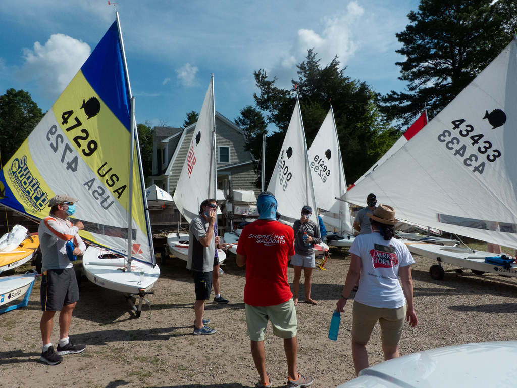 P1090221 Wequaquet Lake Yacht Club 2020 Sunfish Regatta Geoff