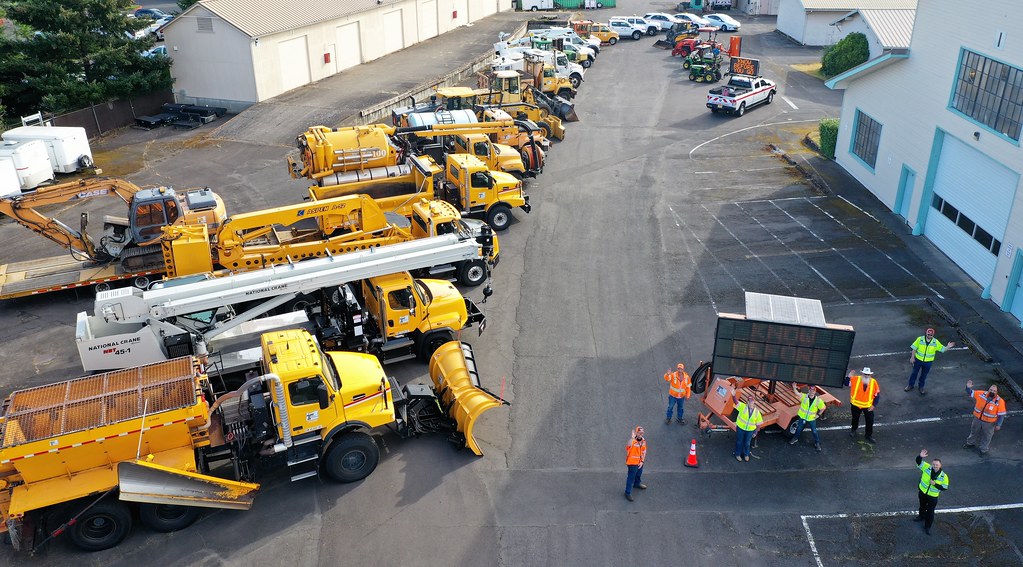 Some of the vehicles we use at ODOT default Oregon Department of