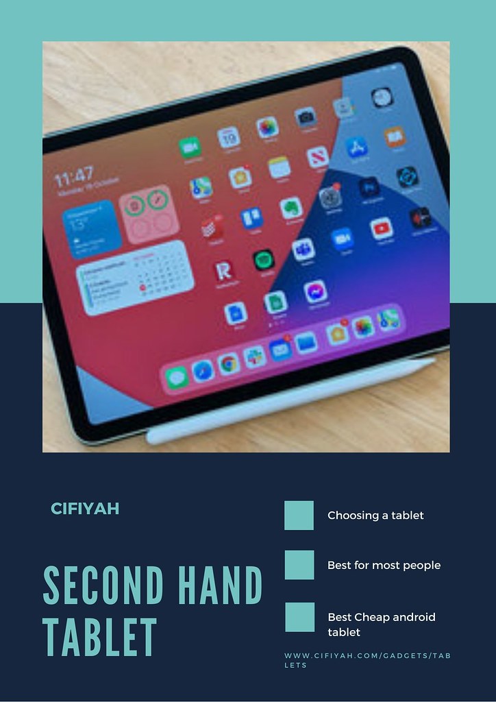 Second hand tablets Make a choice Deciding on the brand a… Flickr