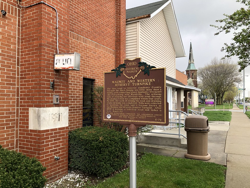 Woodville, OH Historical Marker Austin Dodge Flickr
