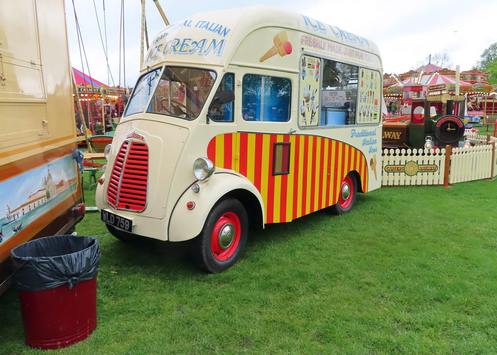 1960 Morris Commercial J (JB) Type Ice Cream Van WLD759 Flickr
