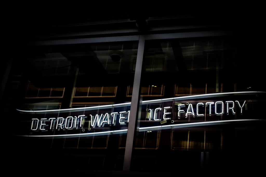 Detroit Water Ice Factory Downtown Detroit. Monica Drope Flickr