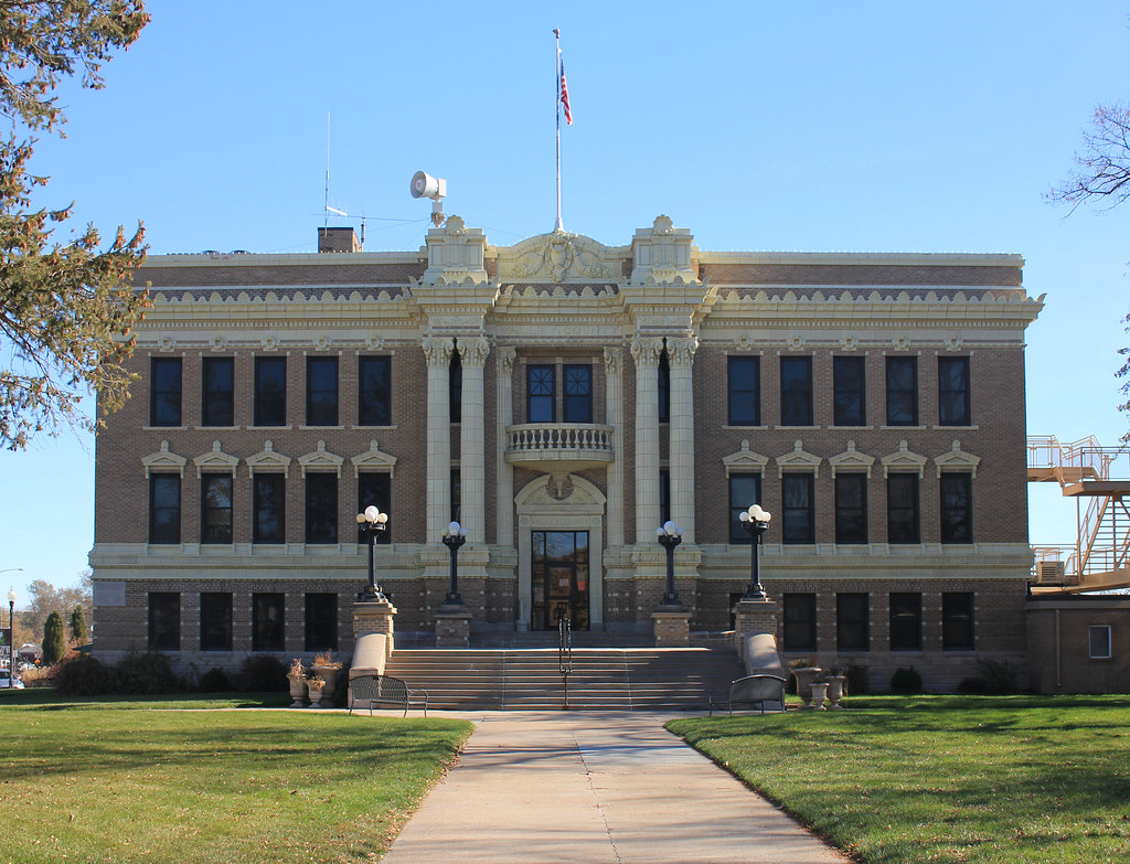 Valley County Courthouse Ord, NE Designed by Omaha archi… Flickr